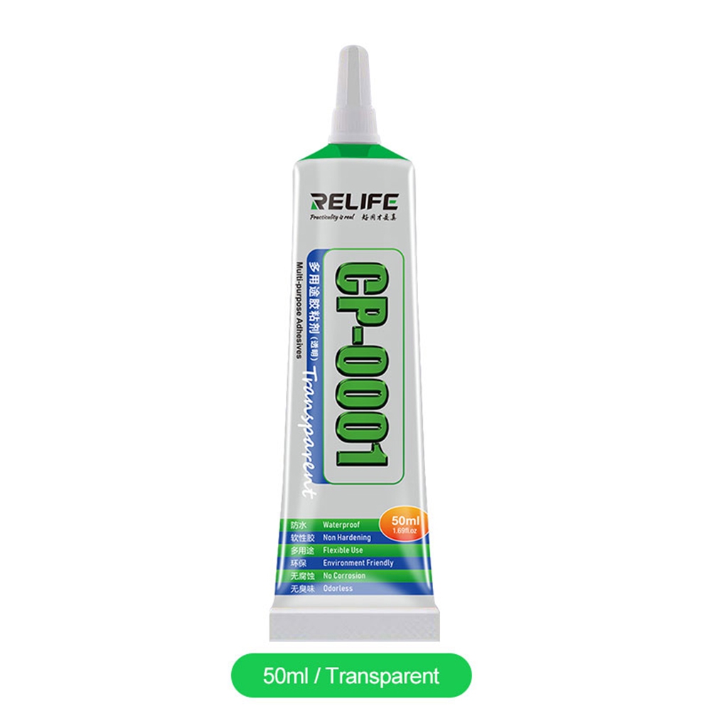 RELIFE CP-0001 Transparent Glue*Phone Frame / Display / Back Cover Repair 50ml