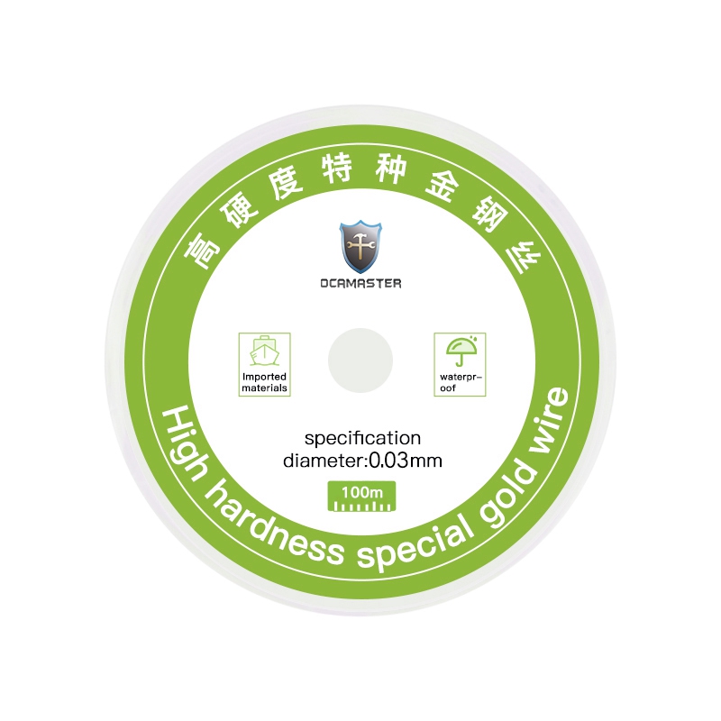 LCD Screen Separation High Hardness Special Gold Wire 0.03mm