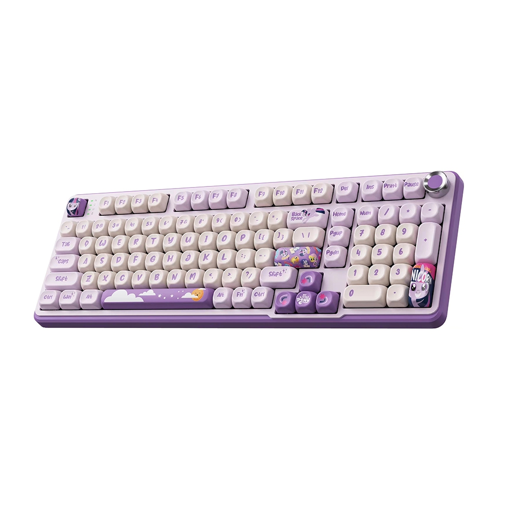 My Little Pony Series Mechanical Keyboard MLP-GK01-Purple