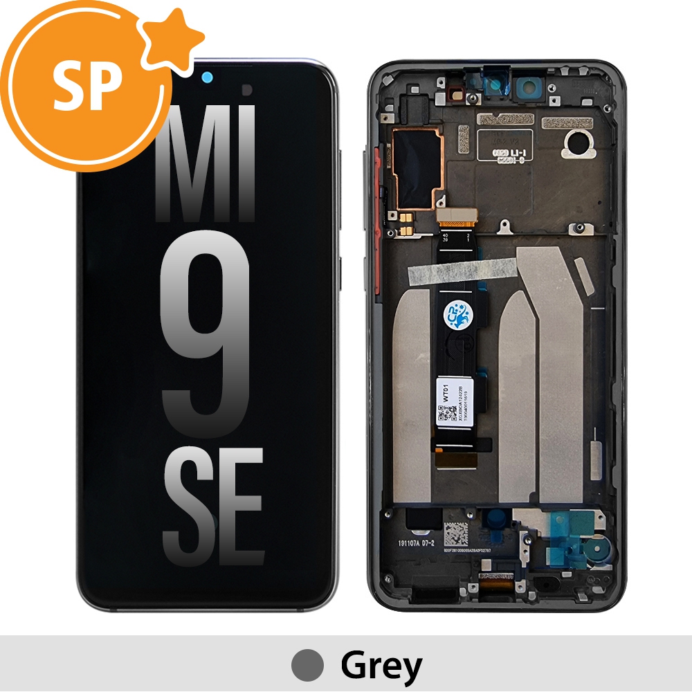 Xiaomi Mi 9 SE OLED Screen Digitizer 5606101010B6 (Service Pack)-Grey