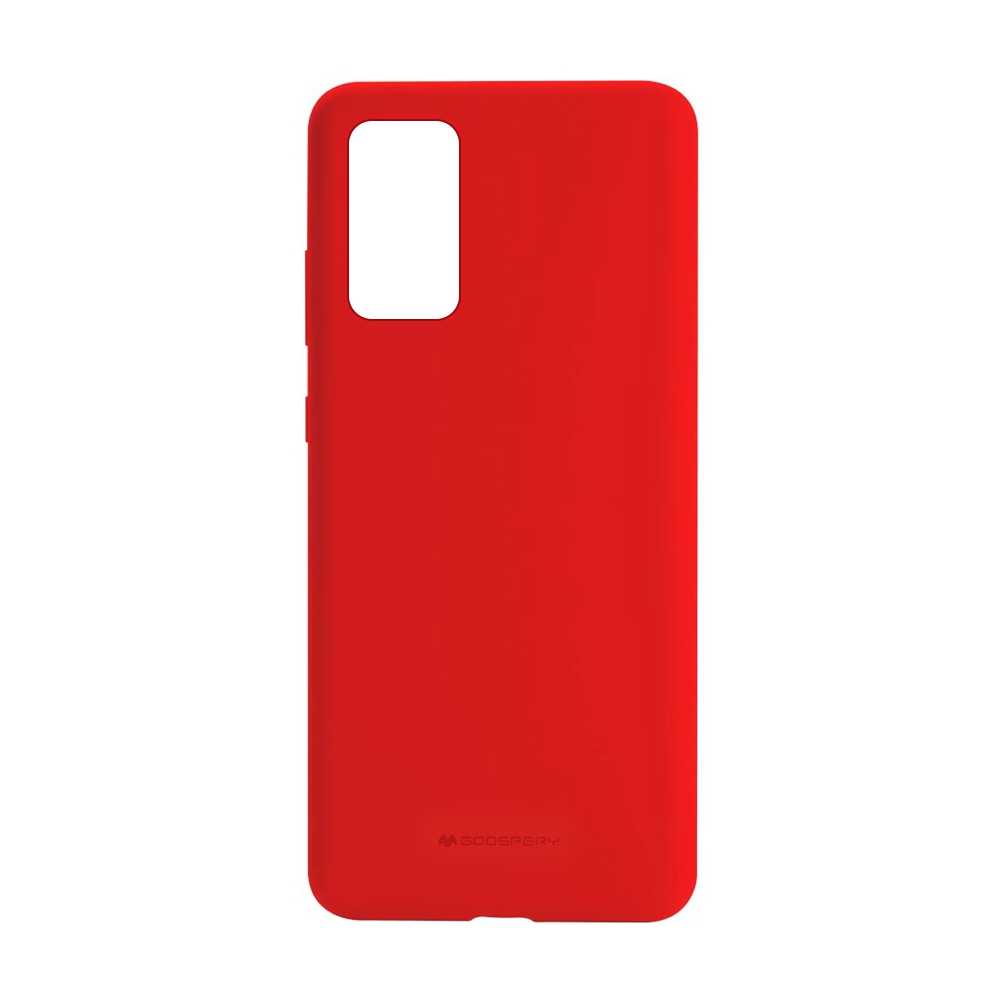 Mercury Silicone Cover Case for Samsung Galaxy S20 Plus-Pink Sand