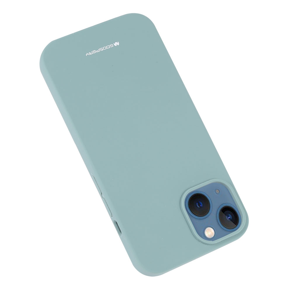 Mercury Silicone Cover Case for iPhone 17 Pro-Green