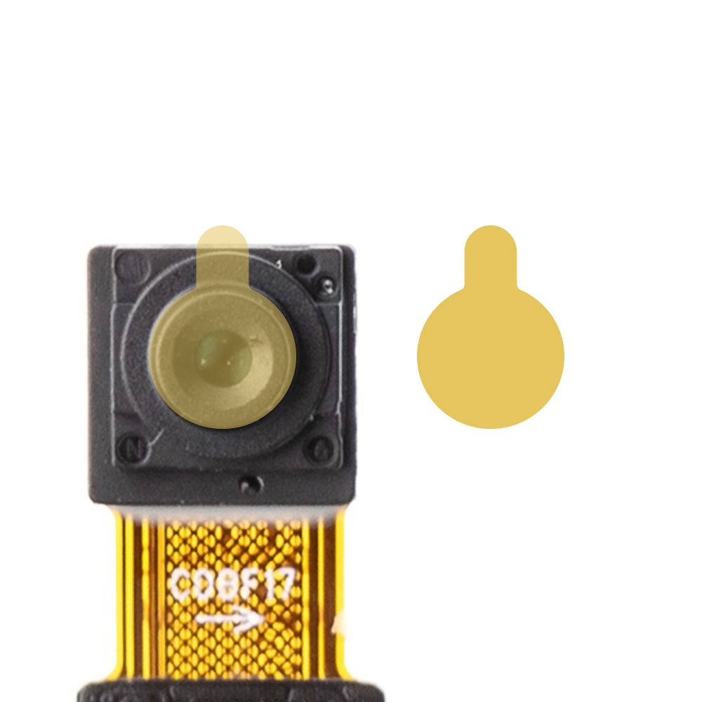 Front Camera Protection Stickers (100 PCS)