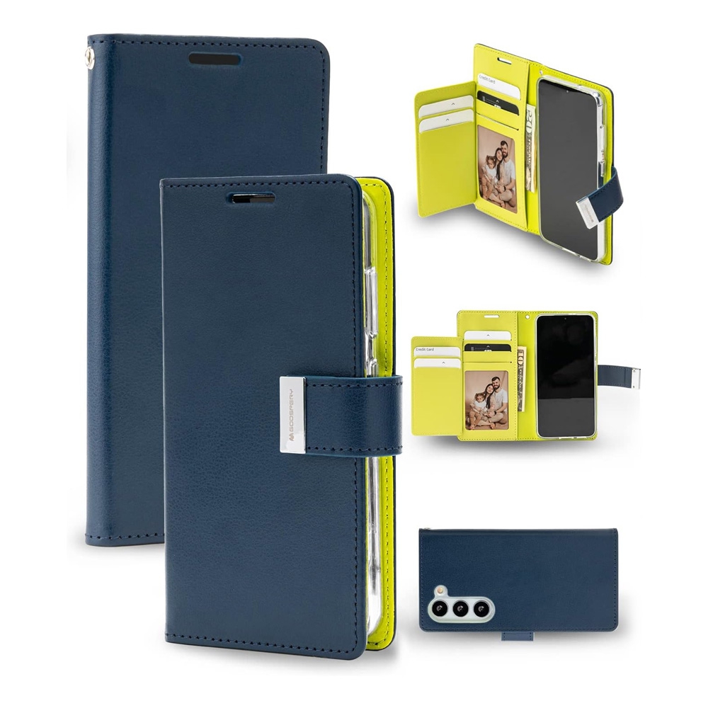 Mercury Rich Diary Case for Samsung Galaxy S23-Purple