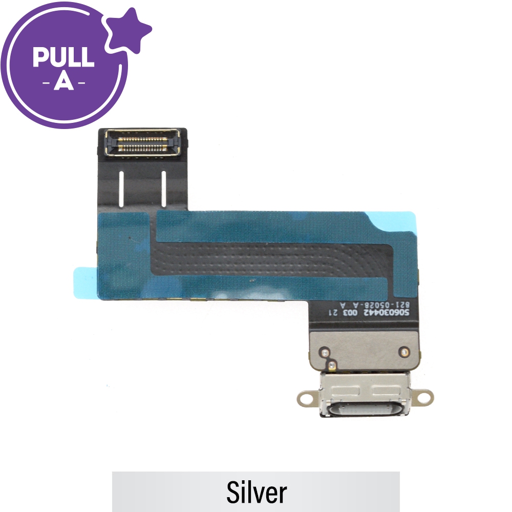 Charging Port with Flex Cable for iPad 11 (2025) -Silver (PULL-A)