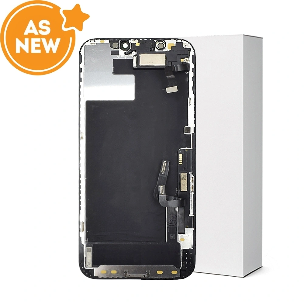 AS NEW OLED Assembly With Earpiece Speaker Flex for iPhone 12 / 12 Pro Screen Replacement CH661-18503/CH661-18504 (AS THE SAME AS SERVICE PACK, BUT NOT FROM OFFICIAL)