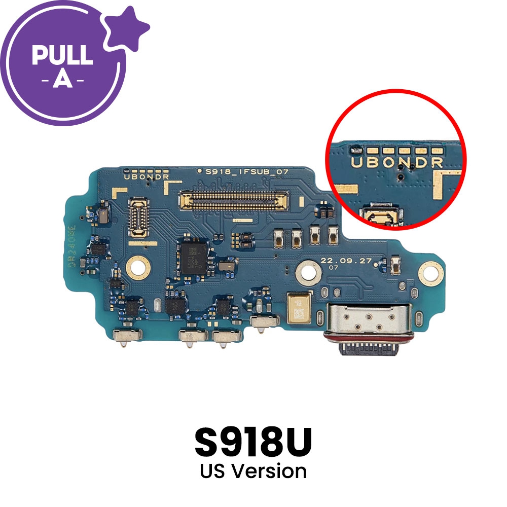 Charging Port Board for Samsung Galaxy S23 Ultra 5G S918U (US Version) (PULL-A)