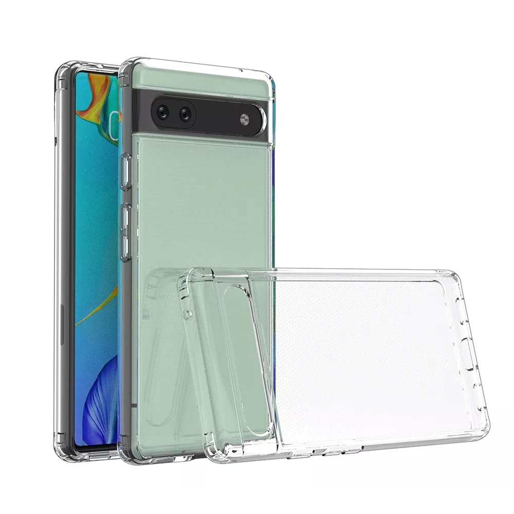 High Quality Acrylic + TPU Hybrid Transparent Case Cover*Google Pixel 7