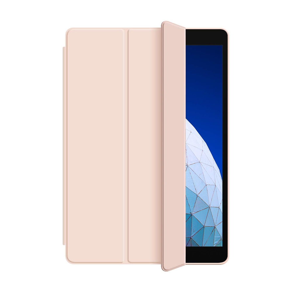 Soft TPU Back Shell Slim Cover Case with Auto Sleep / Wake for iPad Air 3 / Pro 10.5 (2017)-Grey