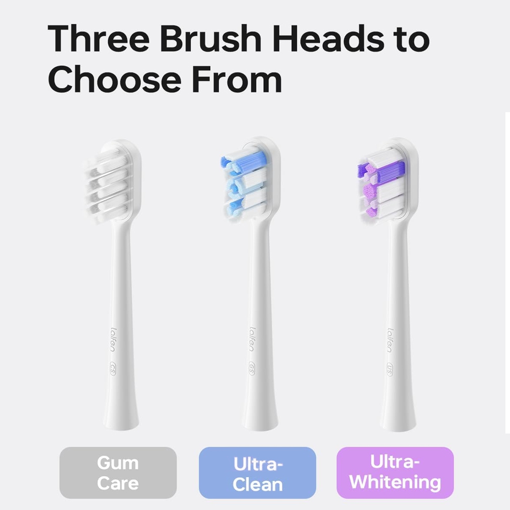 Laifen Wave Brush Heads - 6 Pack-Ultra-whitening