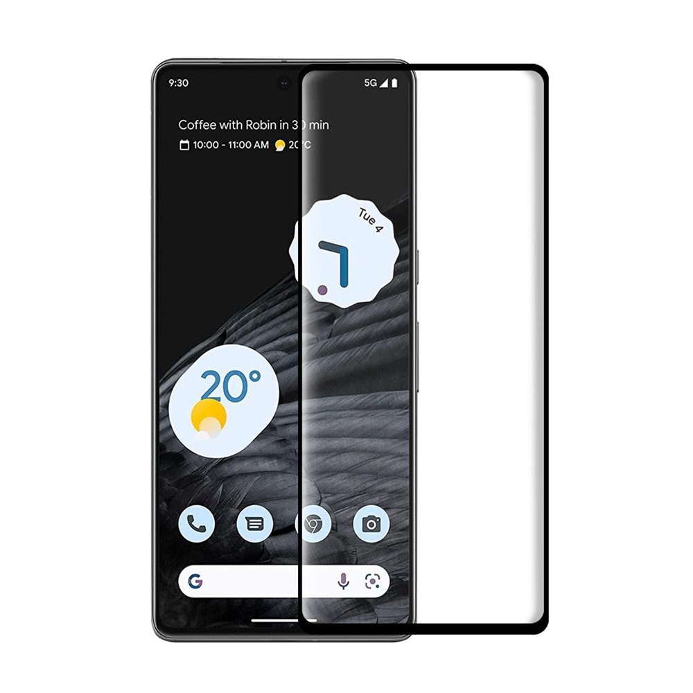 3D Full Coverage Tempered Glass Screen Protector*Google Pixel 7a