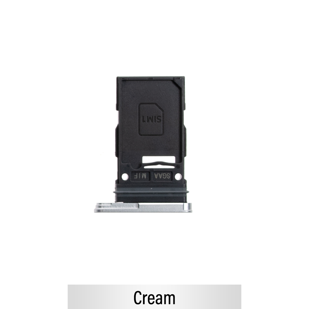 Single SIM Card Tray for Samsung Galaxy S23 FE-Cream