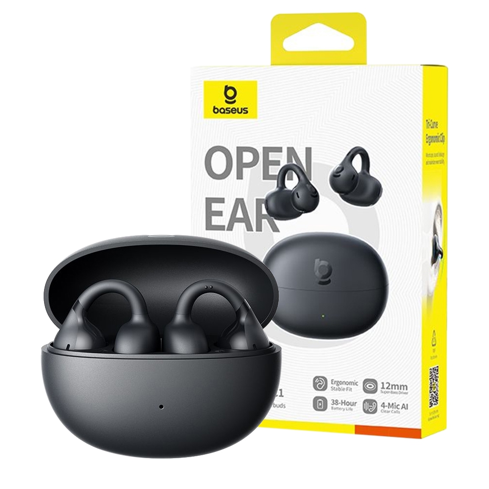 Baseus Bass BC1 Open-Ear True Wireless Earbuds-White