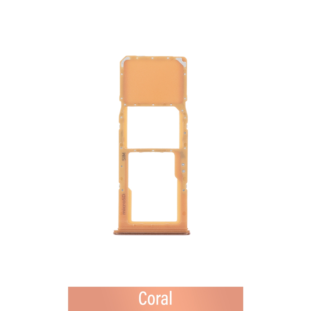 Single SIM Card Tray for Samsung Galaxy A70 A705F-Coral
