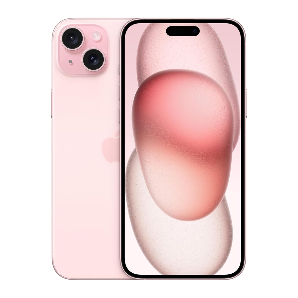 Apple Refurbished Fully Functional iPhone 15 Plus 128GB 100% New Battery - Grade A ( As New)-Pink