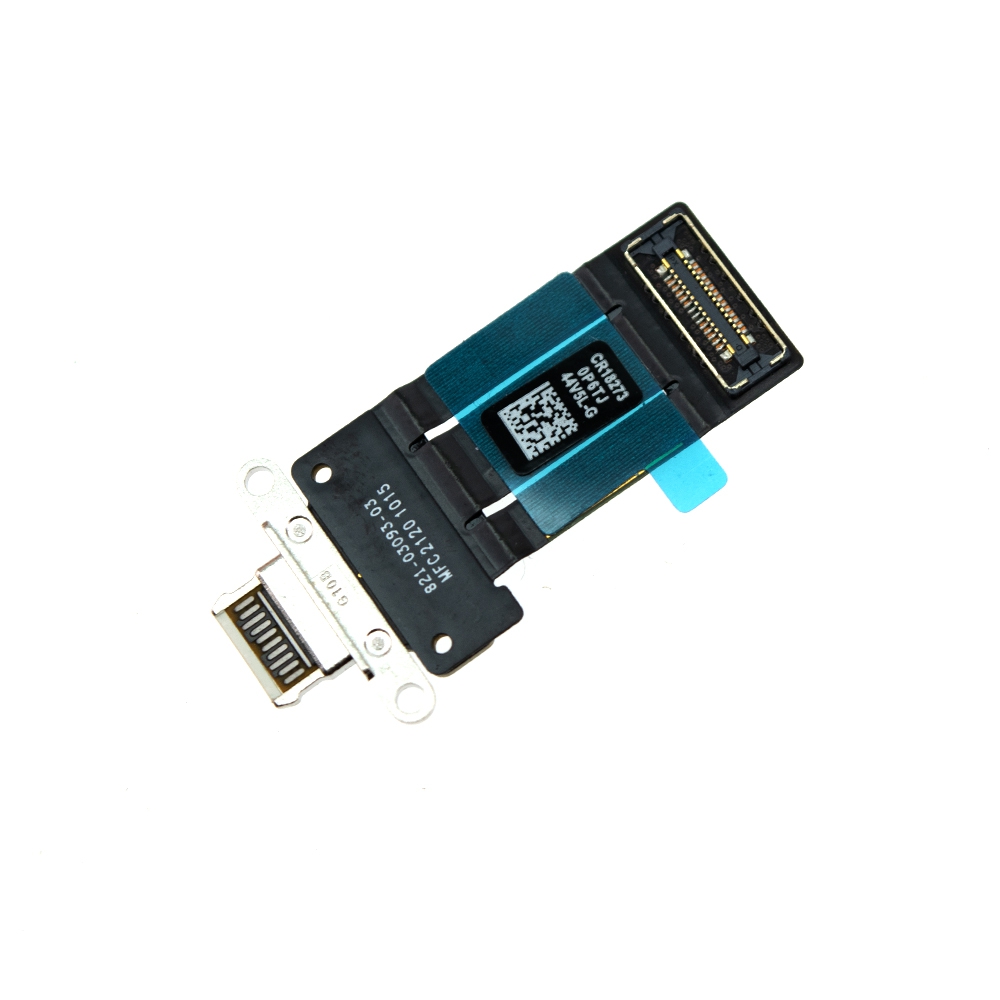 Charging Port with Flex Cable for iPad Pro 12.9 / Pro 11 (2021) / (2022) (PULL-A)-White