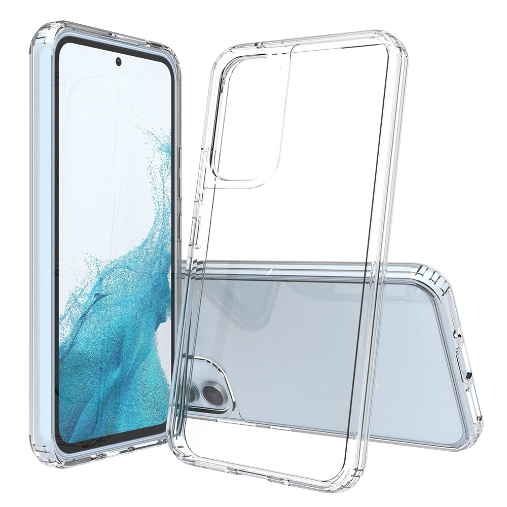 High Quality Acrylic + TPU Hybrid Transparent Case Cover for Samsung Galaxy A54 5G