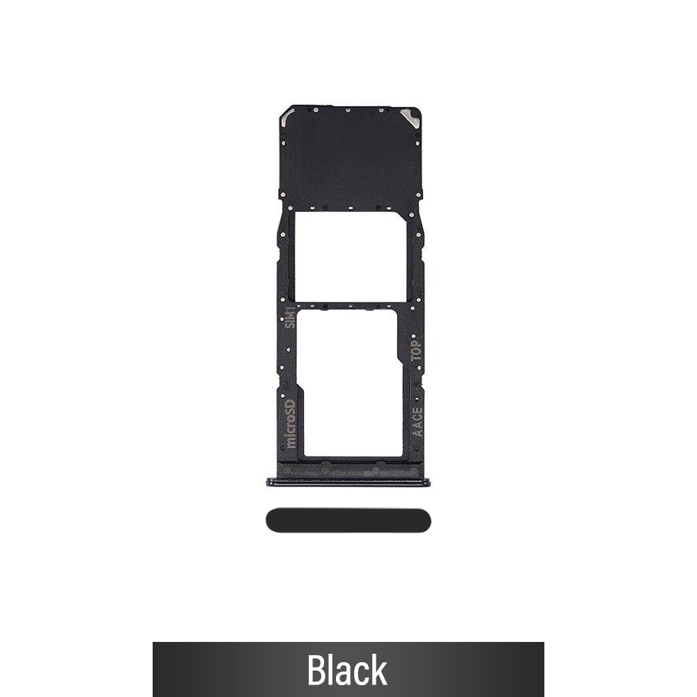 Single SIM Card Tray for Samsung Galaxy A13 A135F / A137F-Black