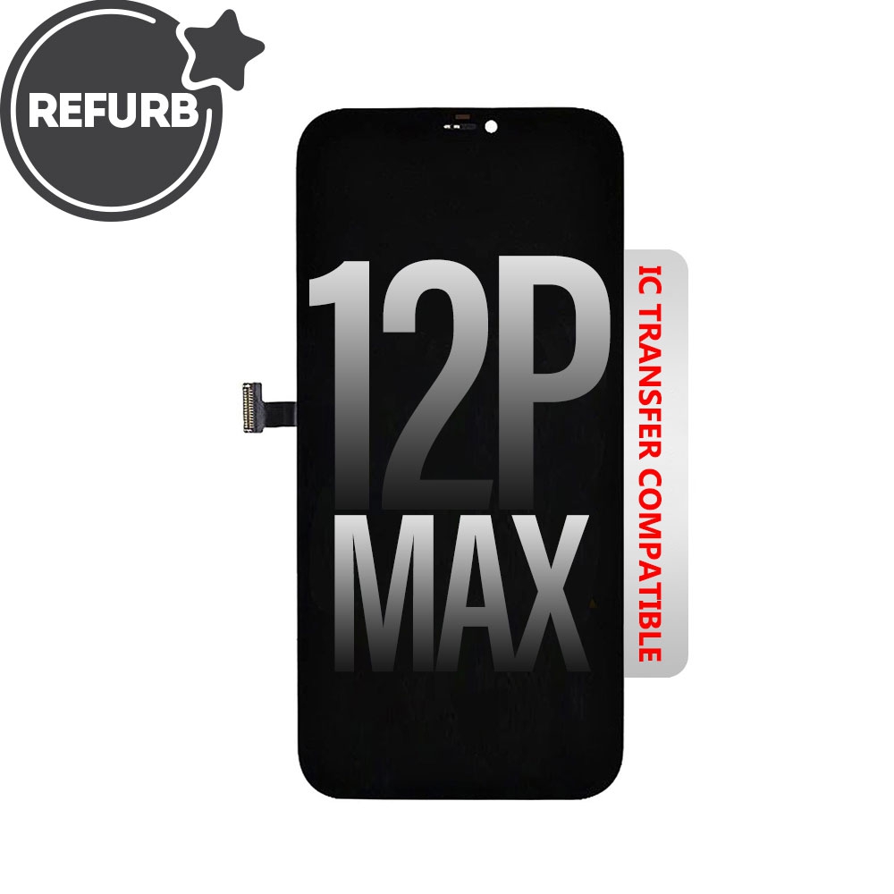 REFURB OLED Assembly for iPhone 12 Pro Max Screen Replacement (Compatible for IC chip transfer)