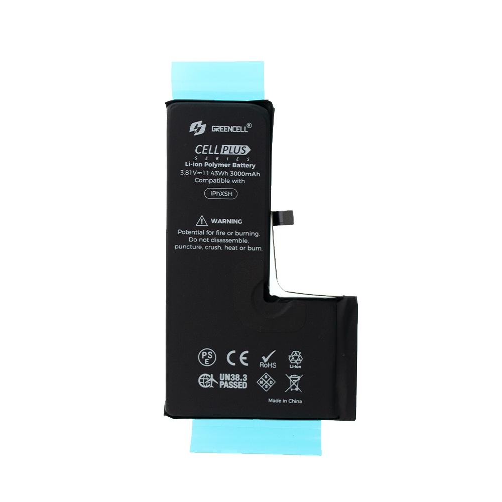 Greencell iPhone XS Replacement Battery with Adhesive Strips High Capacity 3150mAh (Original Chip Best Quality In The Market)