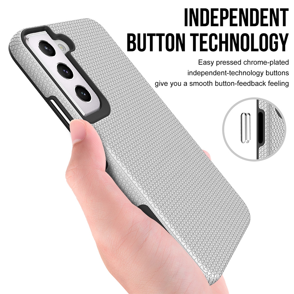 Rhinos Rugged Shockproof Case for Samsung Galaxy S22 Plus-Rose Gold
