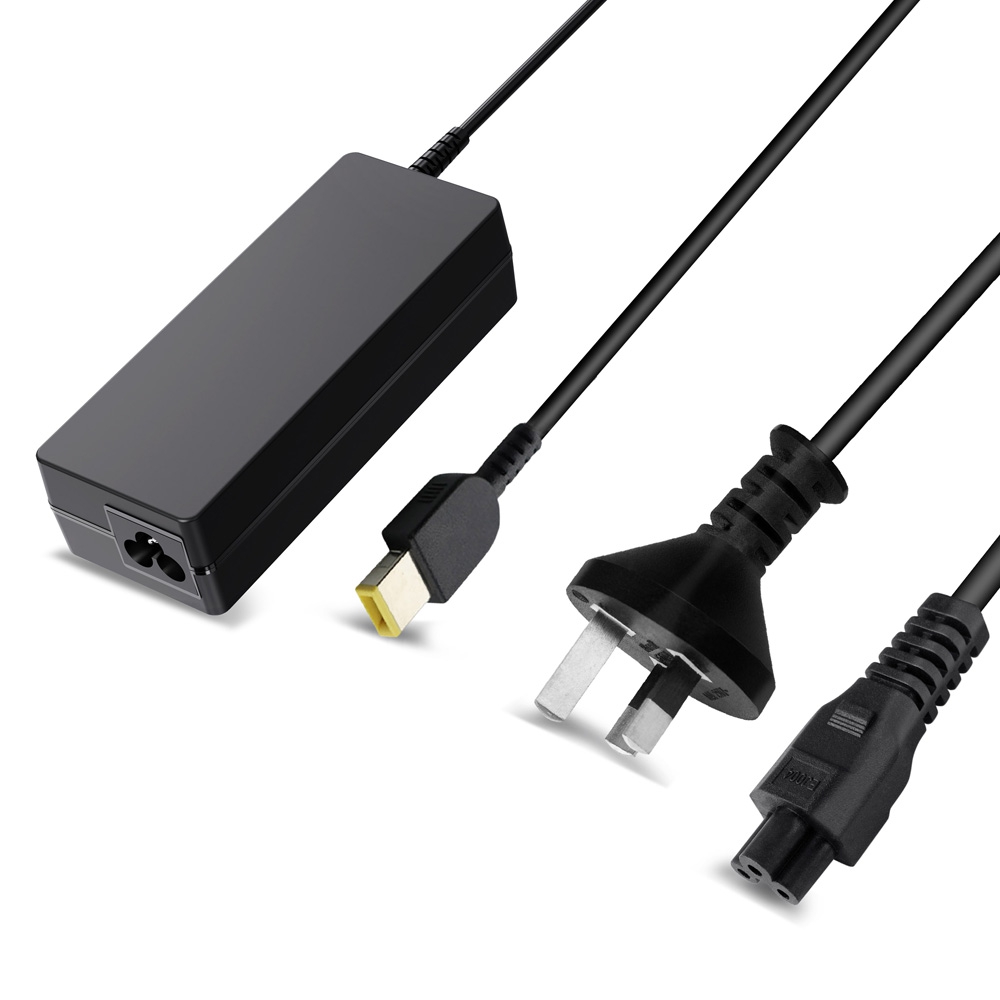 Laptop Power Adapter For Lenovo LO90200USB-Black (Lenovo Slim Tip)