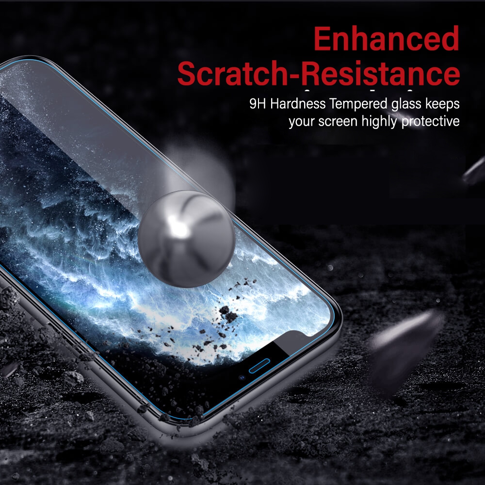 Kinglas 10 Packs Tempered Glass Screen Protector For iPhone 12 / 12 Pro (Diamond Glass & Japan Glue Upgrade)