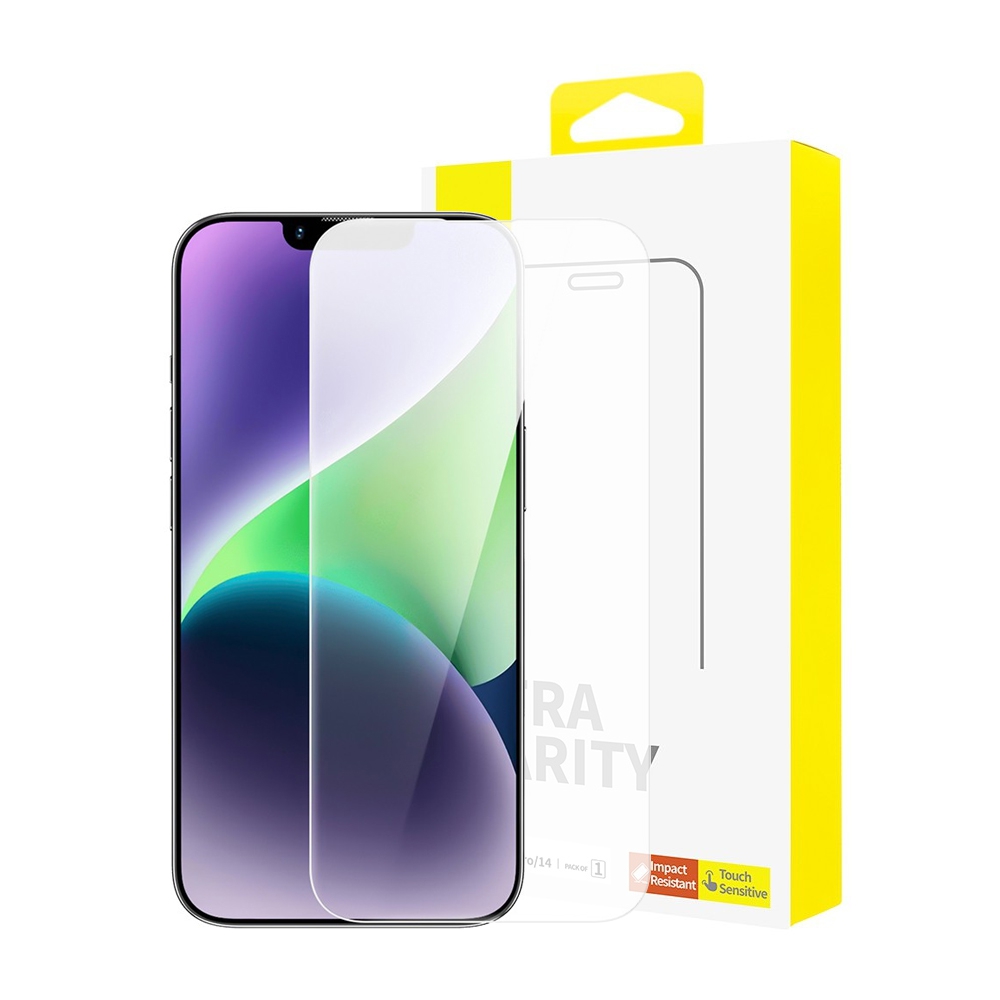 Baseus Diamond Series HD All-Tempered-Glass*iPhone 13 / 13 Pro / 14