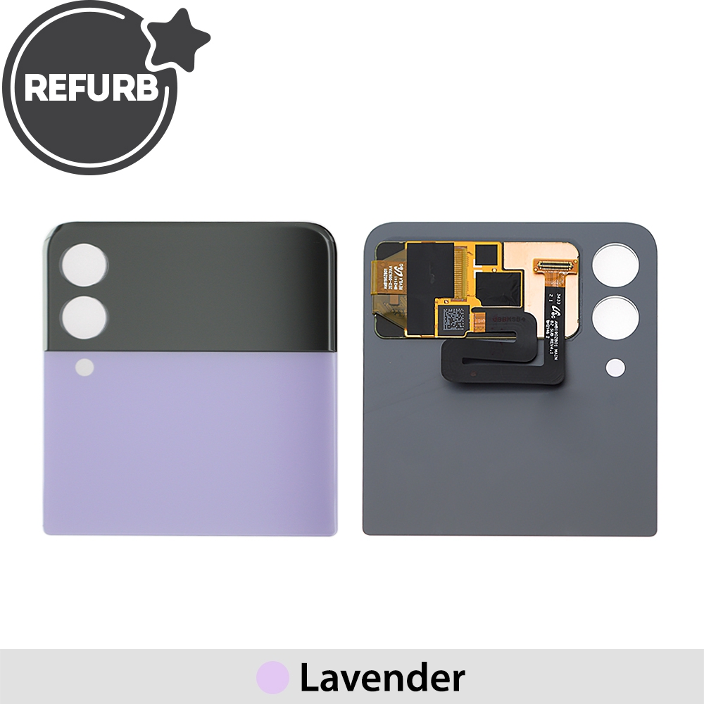 REFURB Outer OLED Screen Replacement for Samsung Galaxy Z Flip3 5G F711B-Lavender
