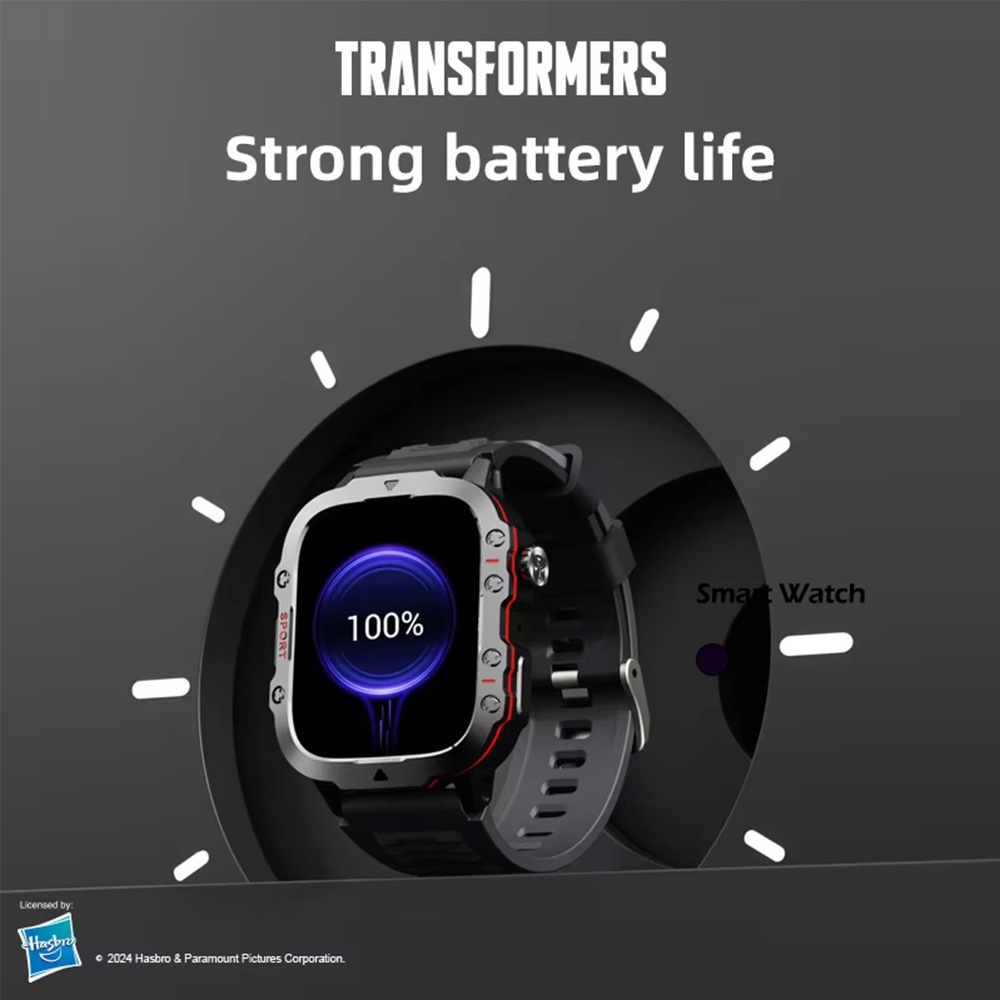 Transformers TF-H01 Smart Watch-Grey