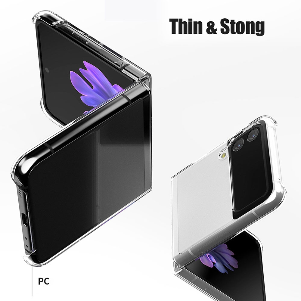 Mercury Clear Hard Case Cover for Samsung Galaxy Z Flip 4