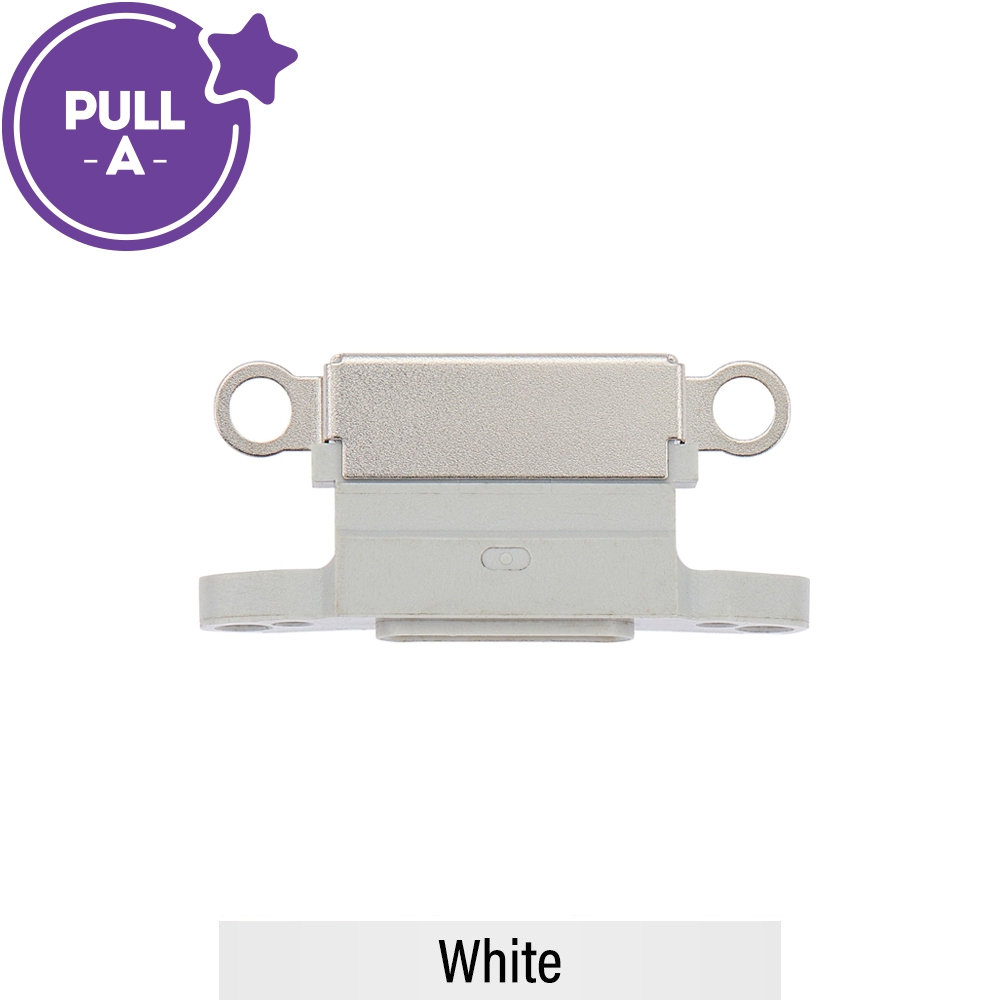 Charging Port Connector for iPhone 13 Pro / 13 Pro Max-White (PULL-A)