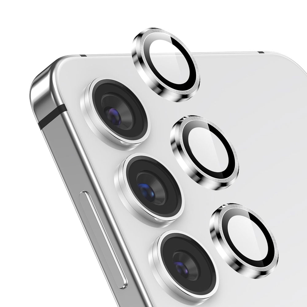 Kinglas Camera Lens Protector for Samsung Galaxy S23 / S23 Plus-Silver