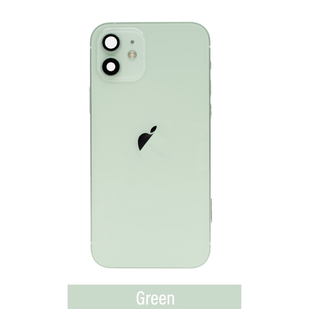 Rear Housing with Full Set Parts for iPhone 12-Green (PULL-A)