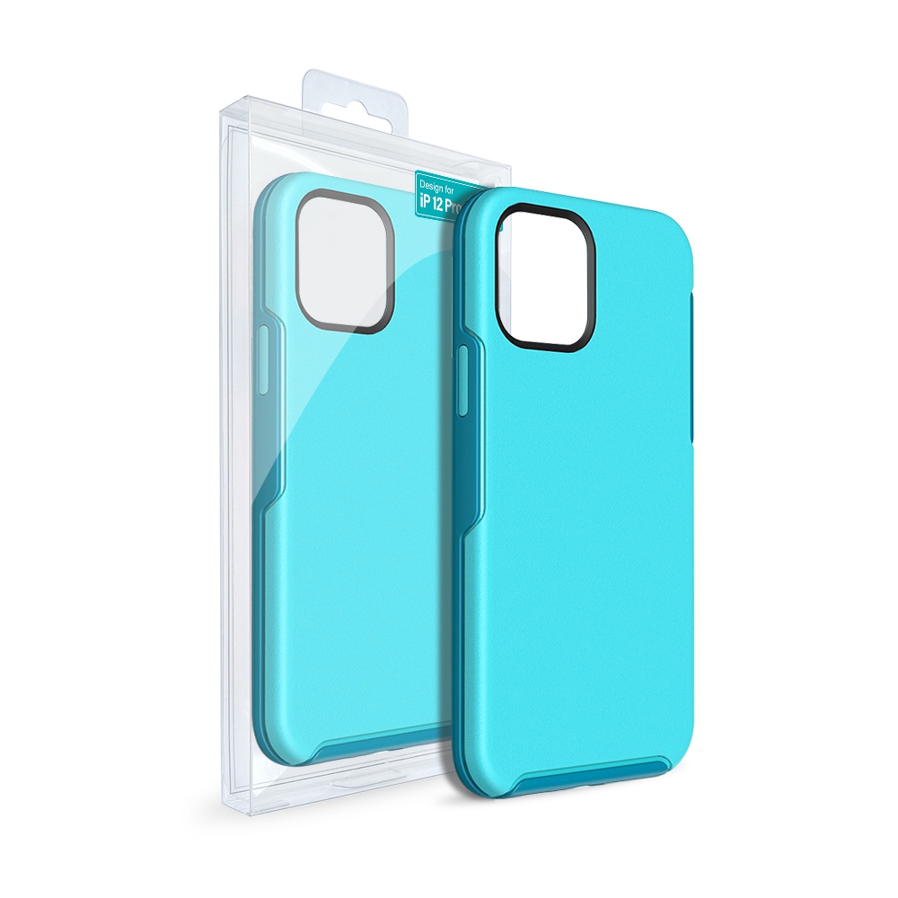 Symmetry Shockproof Case Cover for iPhone 12 Pro Max (6.7'')-Army