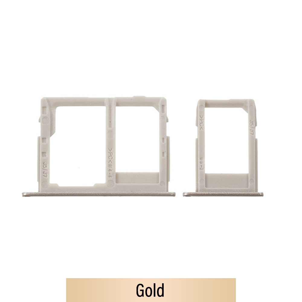 Dual SIM Card Tray for Samsung Galaxy J7 Pro (2017) J730-Gold