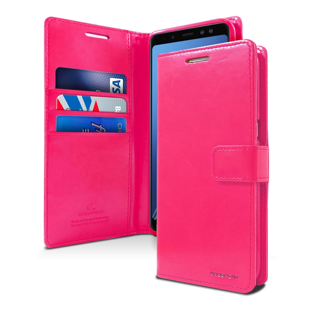Mercury Blue Moon Diary Case for Samsung Galaxy A8 (2018)