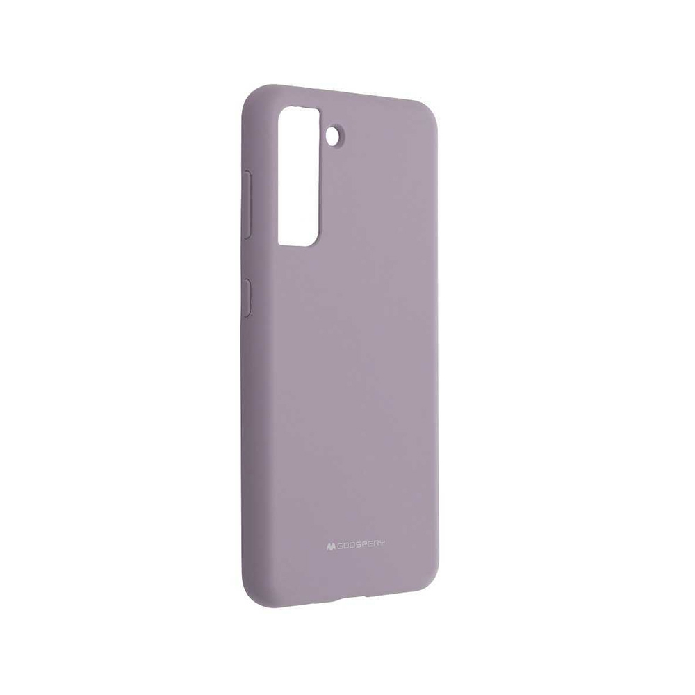 Mercury Silicone Cover Case for Samsung Galaxy S21 Plus-Purple