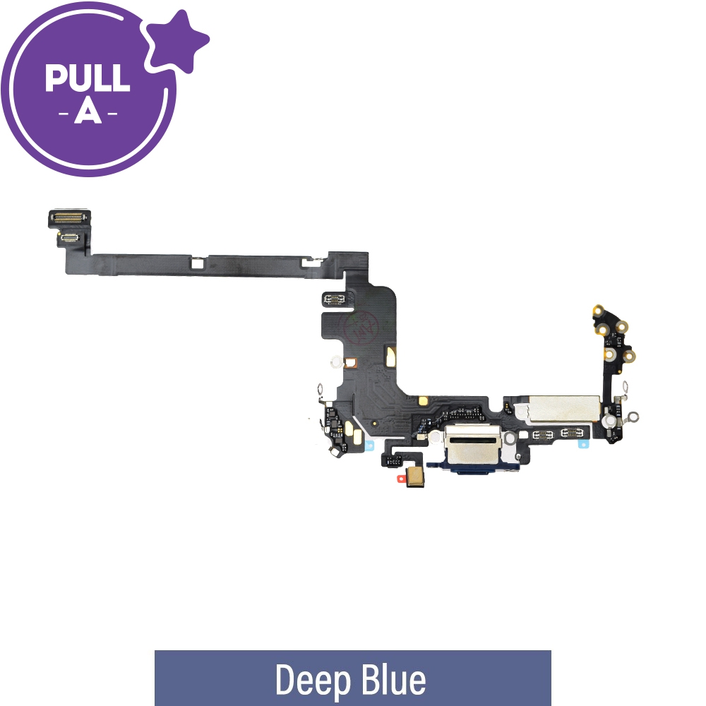 Charging Port for iPhone 17 Pro (Chinese/Nano-SlM Version) (PULL-A)-Deep Blue