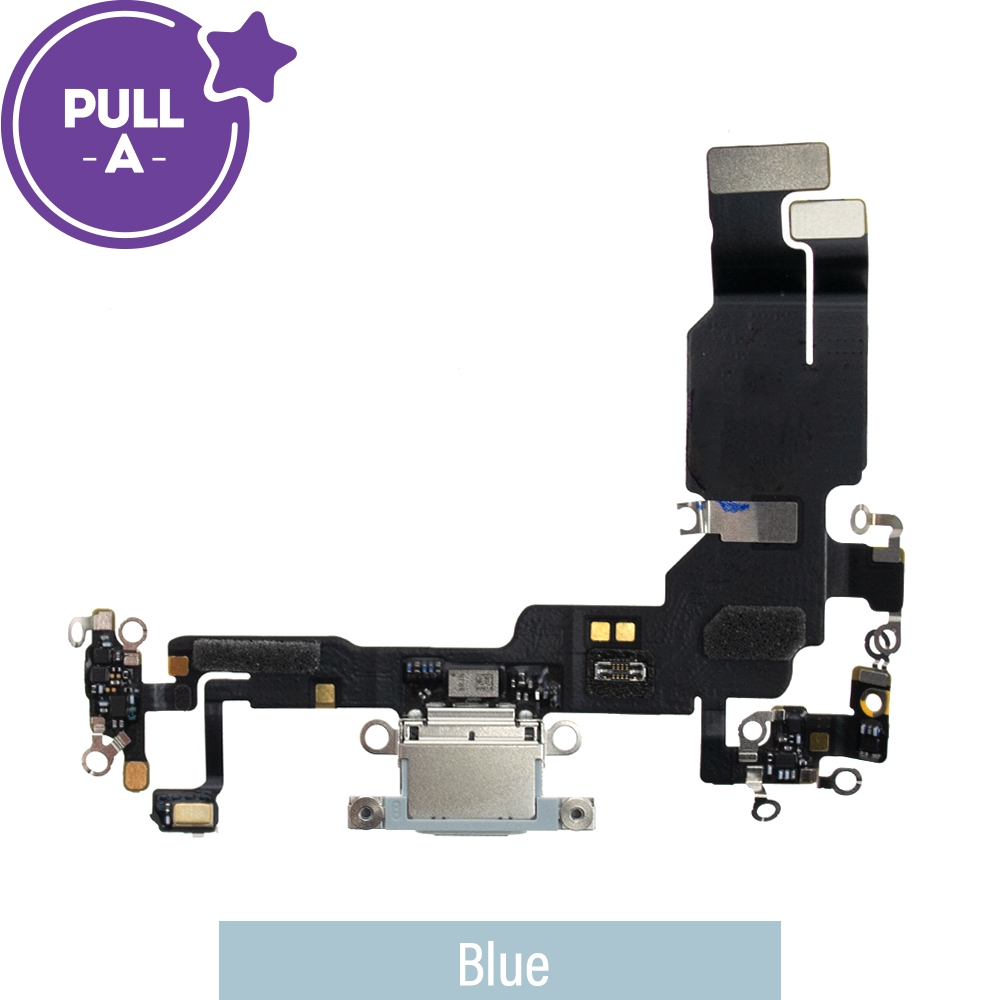 Charging Port for iPhone 15 (PULL-A)-Blue