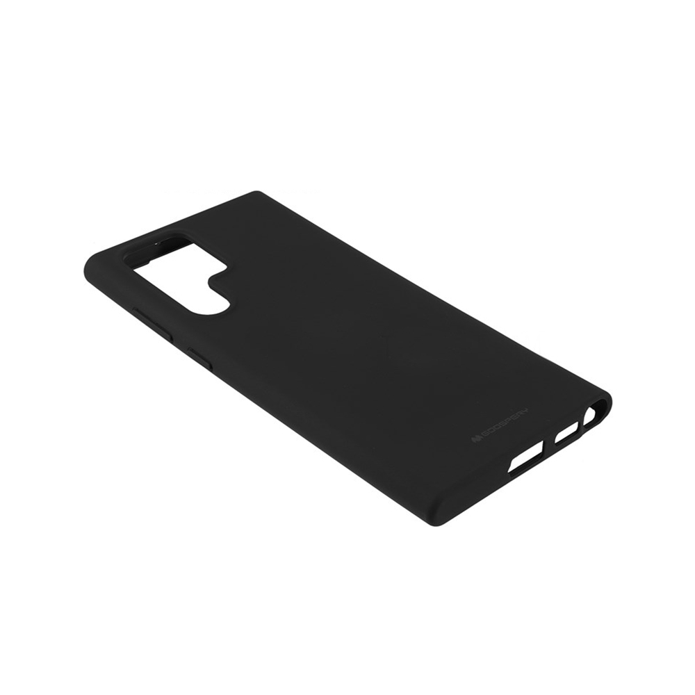 Mercury Silicone Cover Case for Samsung Galaxy S22 Ultra-Red