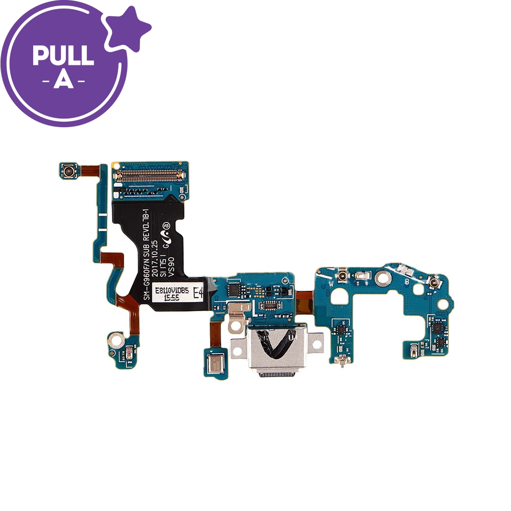 Charging Port Flex Cable for Samsung Galaxy S9 G960F (PULL-A)