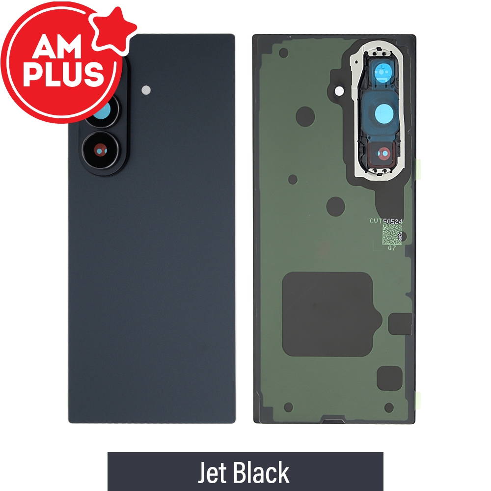 AMPLUS Rear Cover Glass for Samsung Galaxy Z Fold7 5G F966B-Jet Black