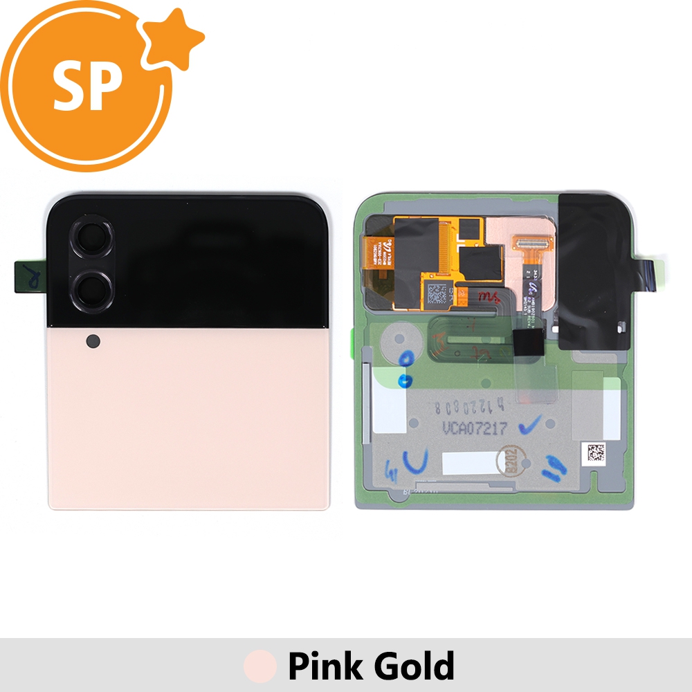 Samsung Galaxy Z Flip4 F721B Outer OLED Screen Replacement GH97-27947C (Service Pack)-Pink Gold