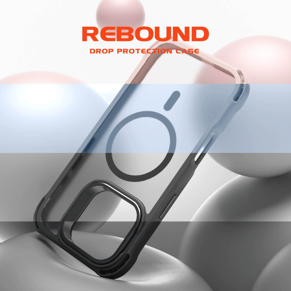 REDEFINE Rebound Drop Protection Magsafe Case for iPhone 17 Air-Black