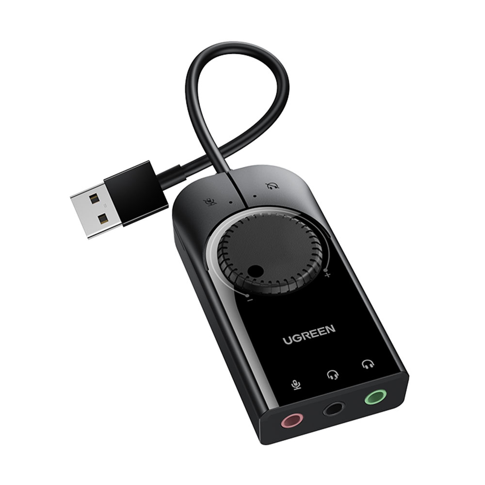UGREEN CM129 USB External Stereo Sound Adapter 15cm