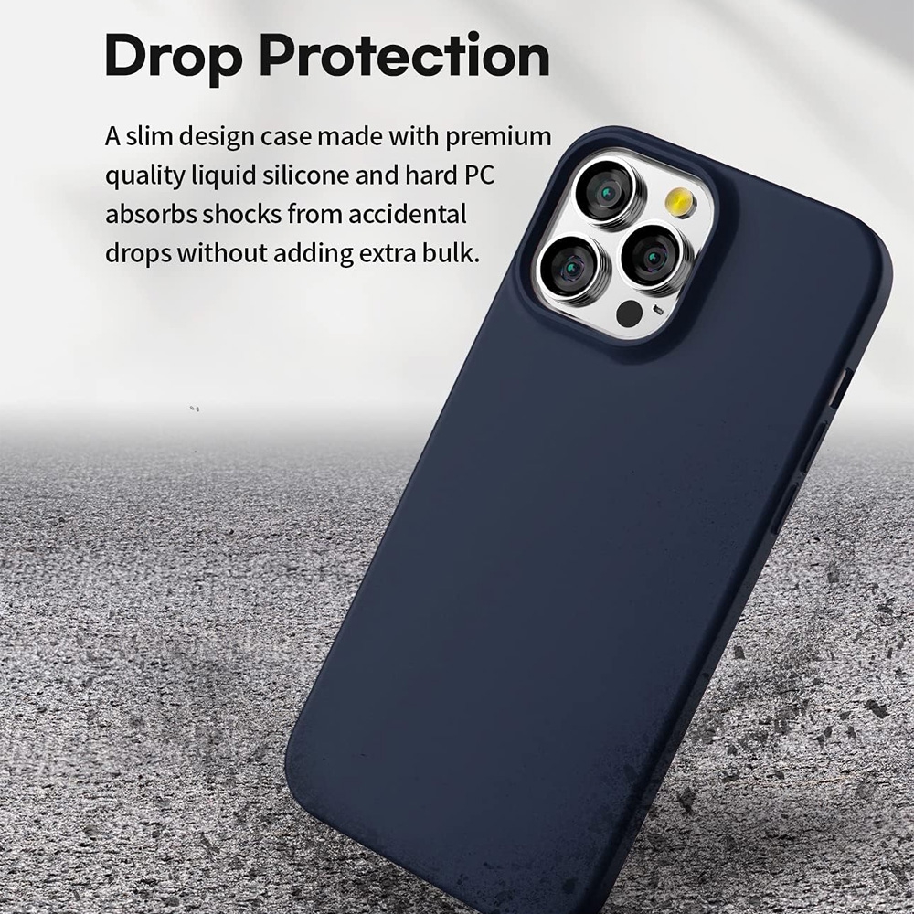 Mercury Soft Feeling Jelly Cover Case for iPhone 13 Pro Max-Red