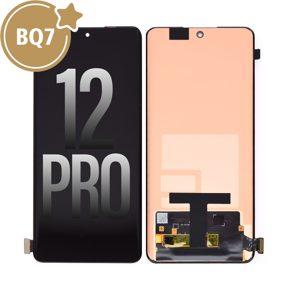 BQ7 OLED Assembly Replacement for Realme 12 Pro / 12 Pro Plus (As the same as service pack, but not from official Realme)