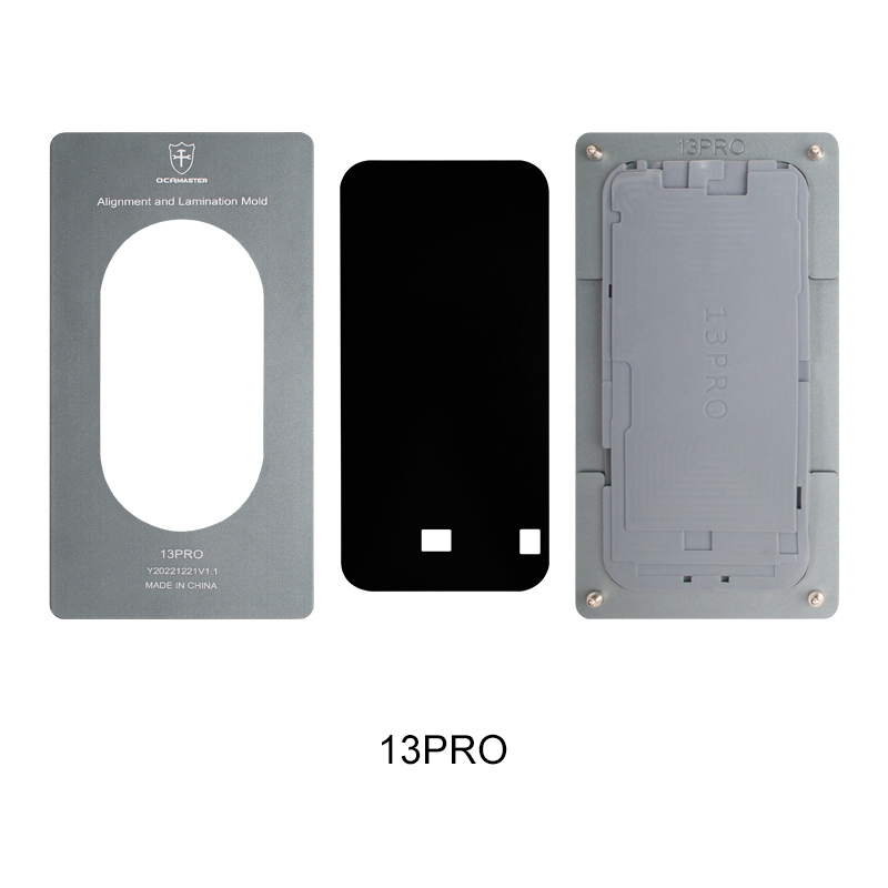 iPhone LCD 2 IN 1 Aligning & Laminating Mold For Aligning LCD With Glass And Bubble Free Vacuum Lamination-iPhone 13 Pro