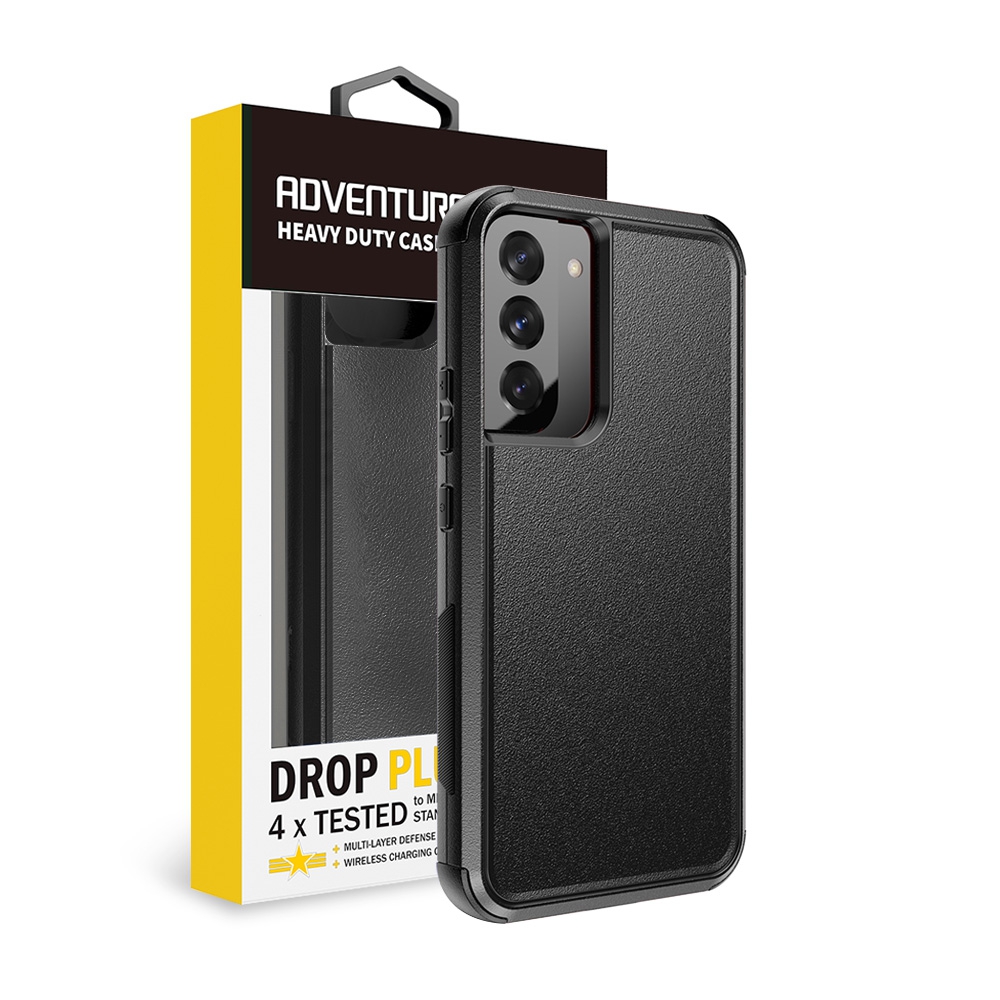 Re-Define Premium Shockproof Heavy Duty Armor Case Cover for Samsung Galaxy S22 Plus-Black